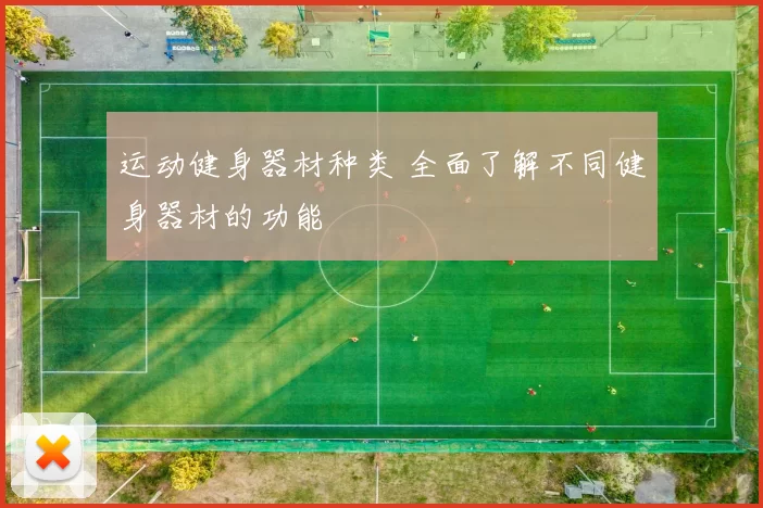 运动健身器材种类 全面了解不同健身器材的功能